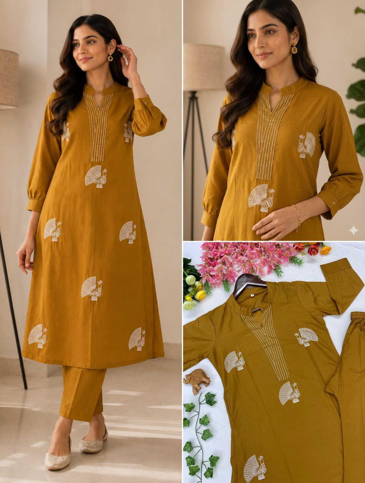 YNF Wholesale Cotton Designer Kurtis  | Surat Manufacturer