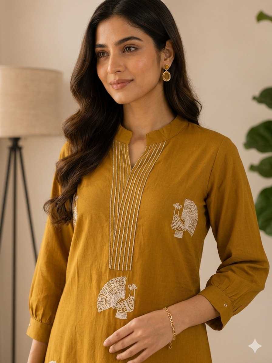 YNF Wholesale Cotton Designer Kurtis  | Surat Manufacturer