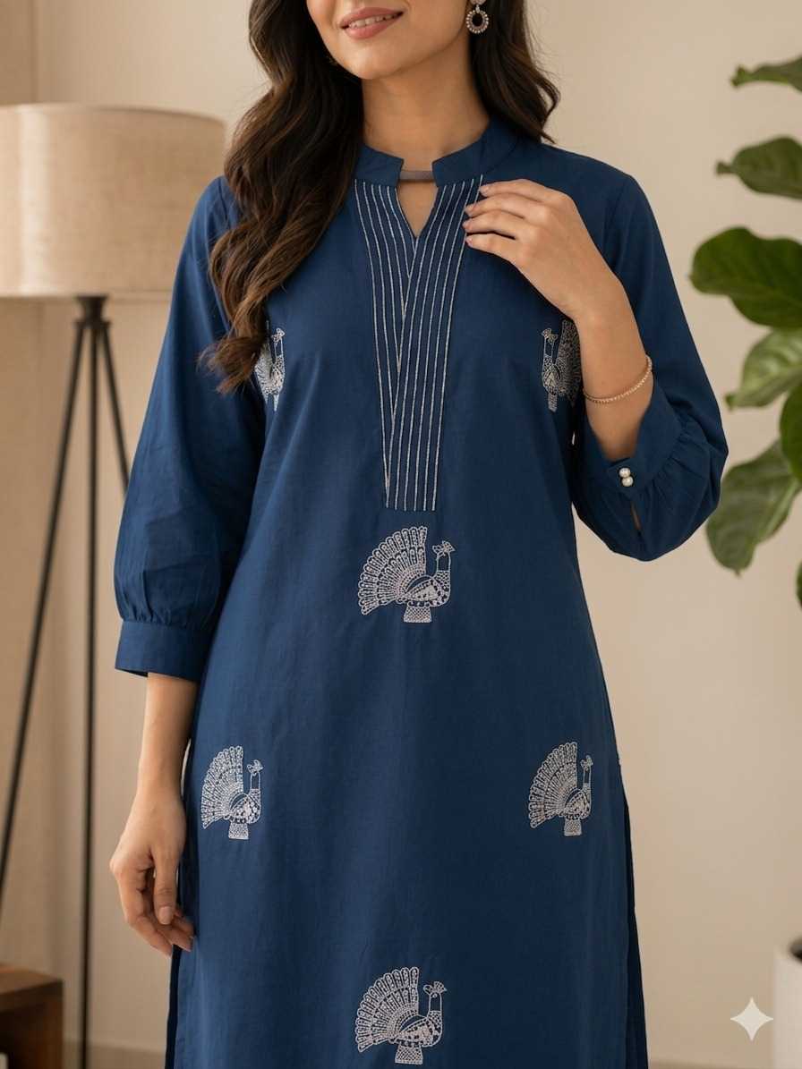 YNF Wholesale Cotton Designer Kurtis  | Surat Manufacturer