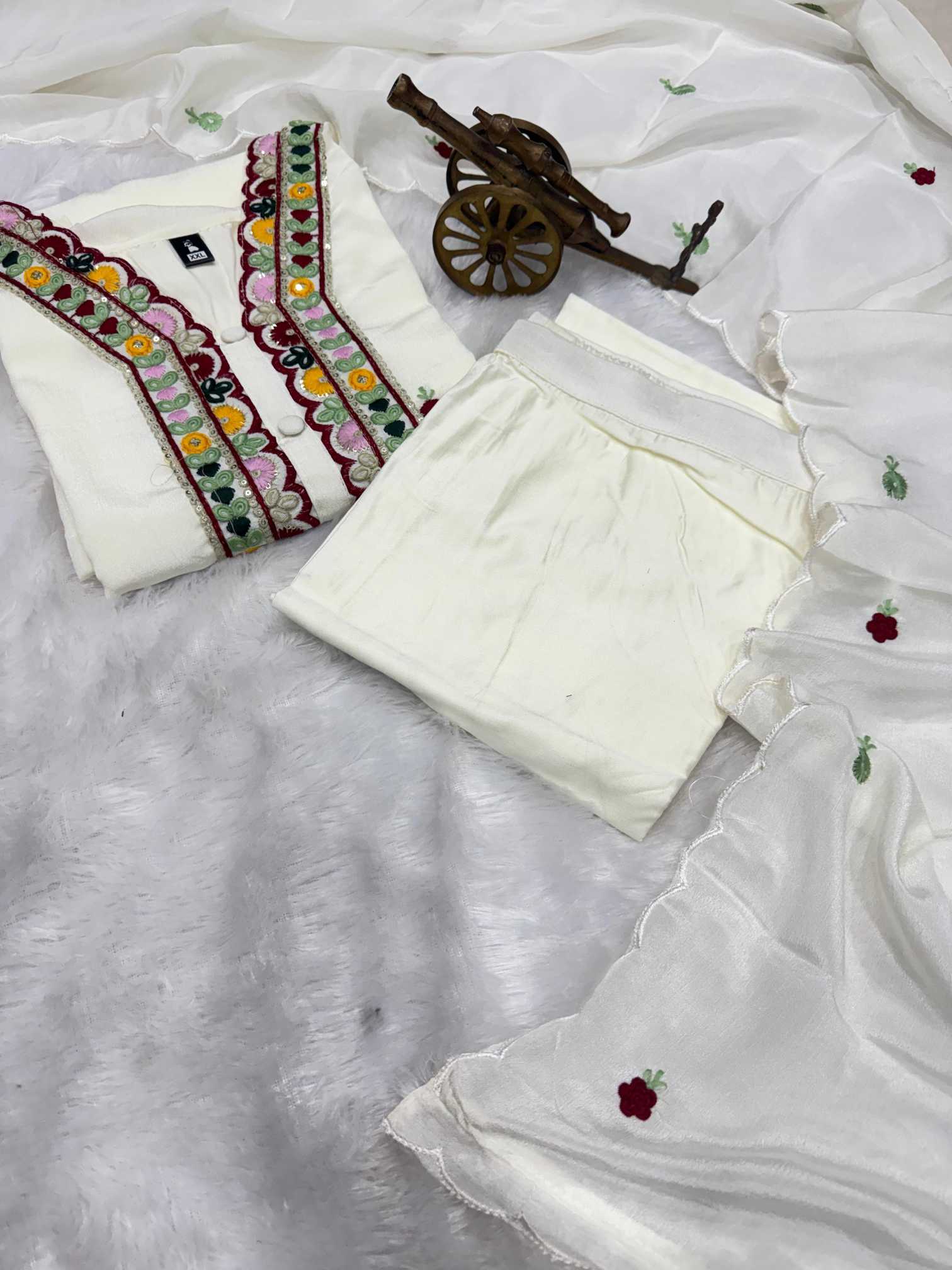 YNF Wholesale Chinon Party Wear Kurtis  | Surat Manufacturer