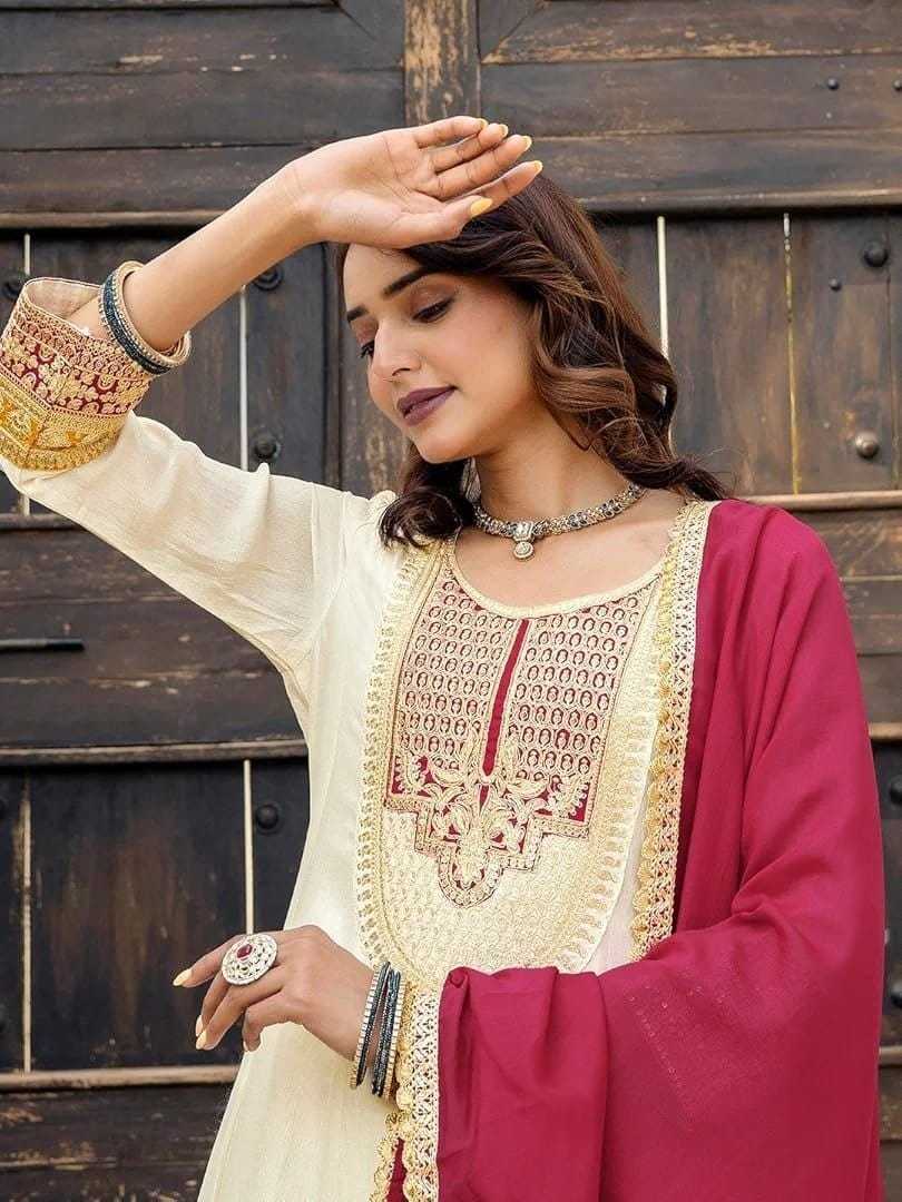 YNF Wholesale Vichitra Silk Designer Kurtis  | Surat Manufacturer