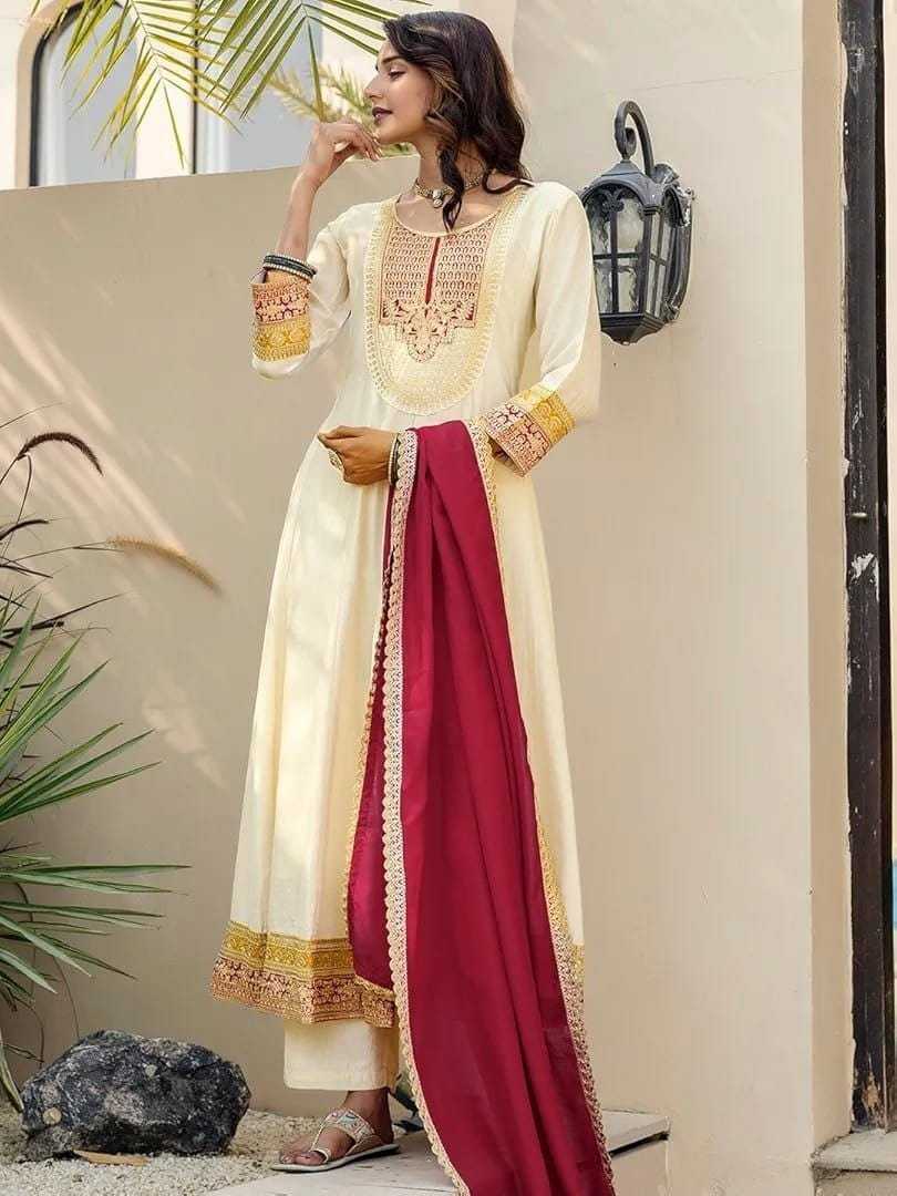 YNF Wholesale Vichitra Silk Designer Kurtis  | Surat Manufacturer