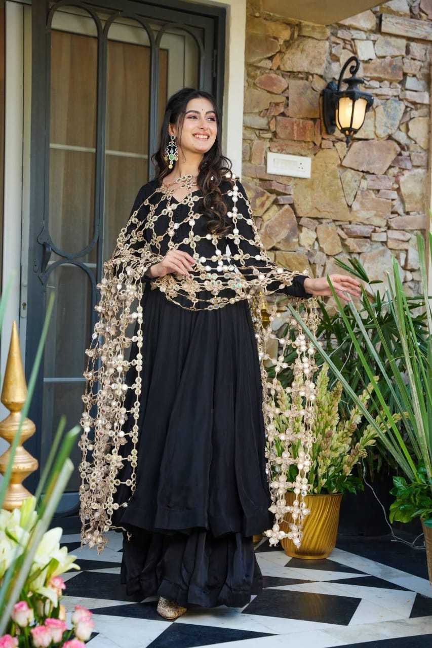 YNF Wholesale Heavy Roman Silk Palazzo Suit  | Surat Manufacturer