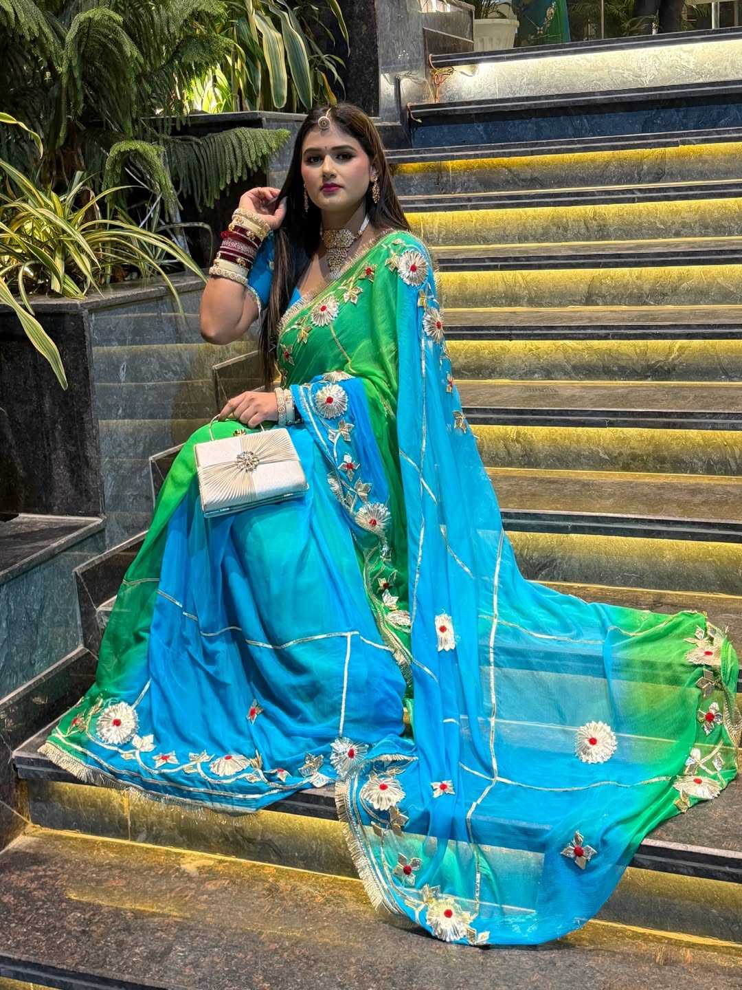 YNF Wholesale Chiffon Designer Sarees  | Surat Manufacturer
