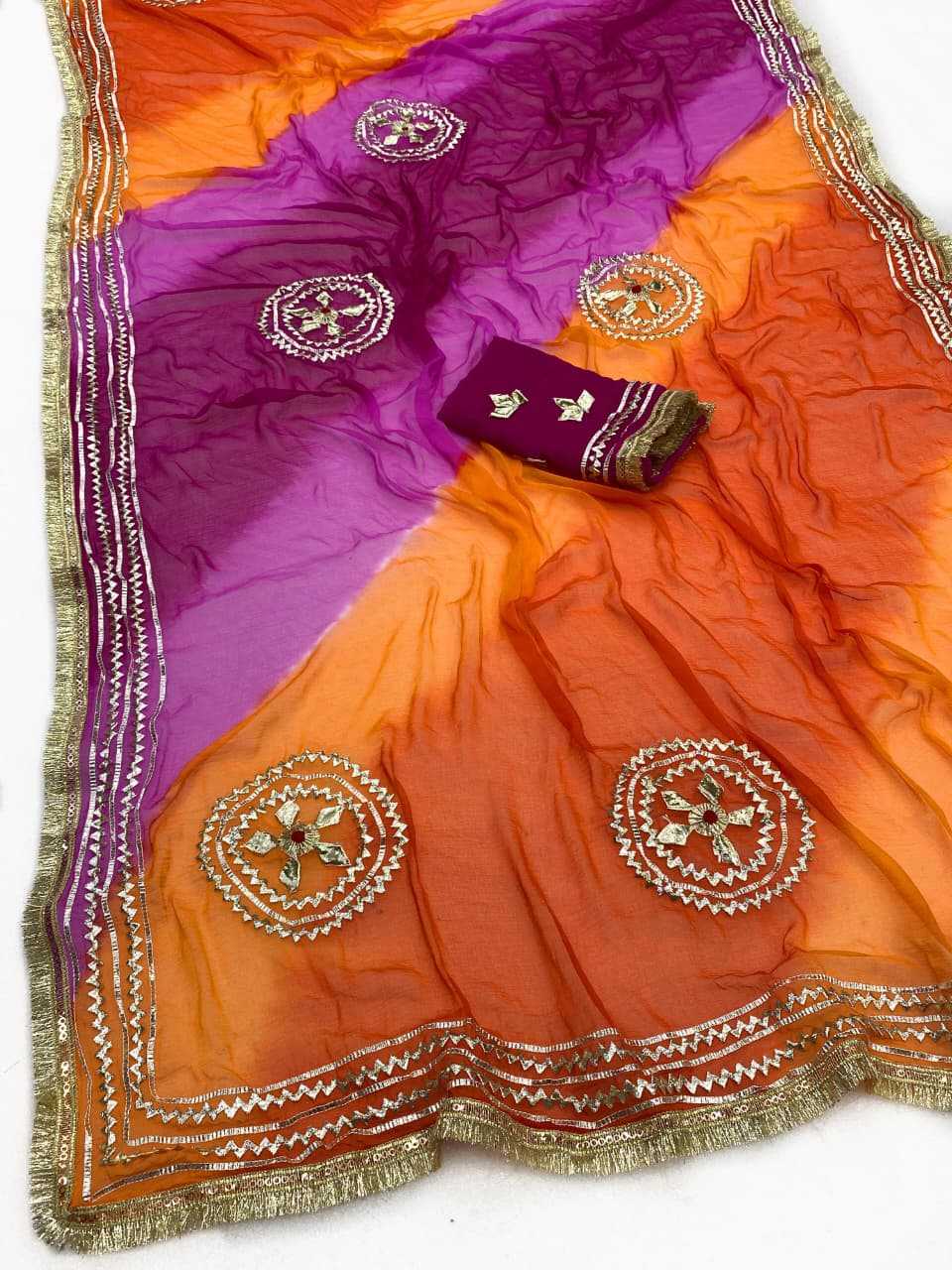 YNF Wholesale Chiffon Designer Sarees  | Surat Manufacturer