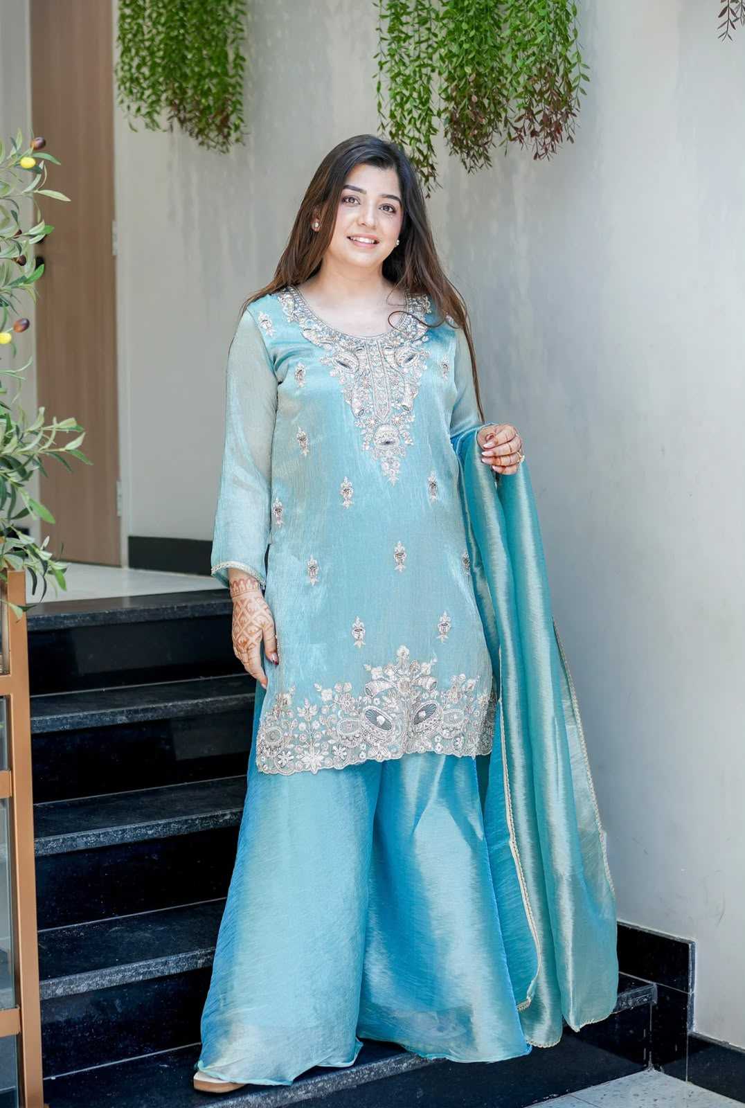 YNF Wholesale Pure Silk Embroidery Suits  | Surat Manufacturer