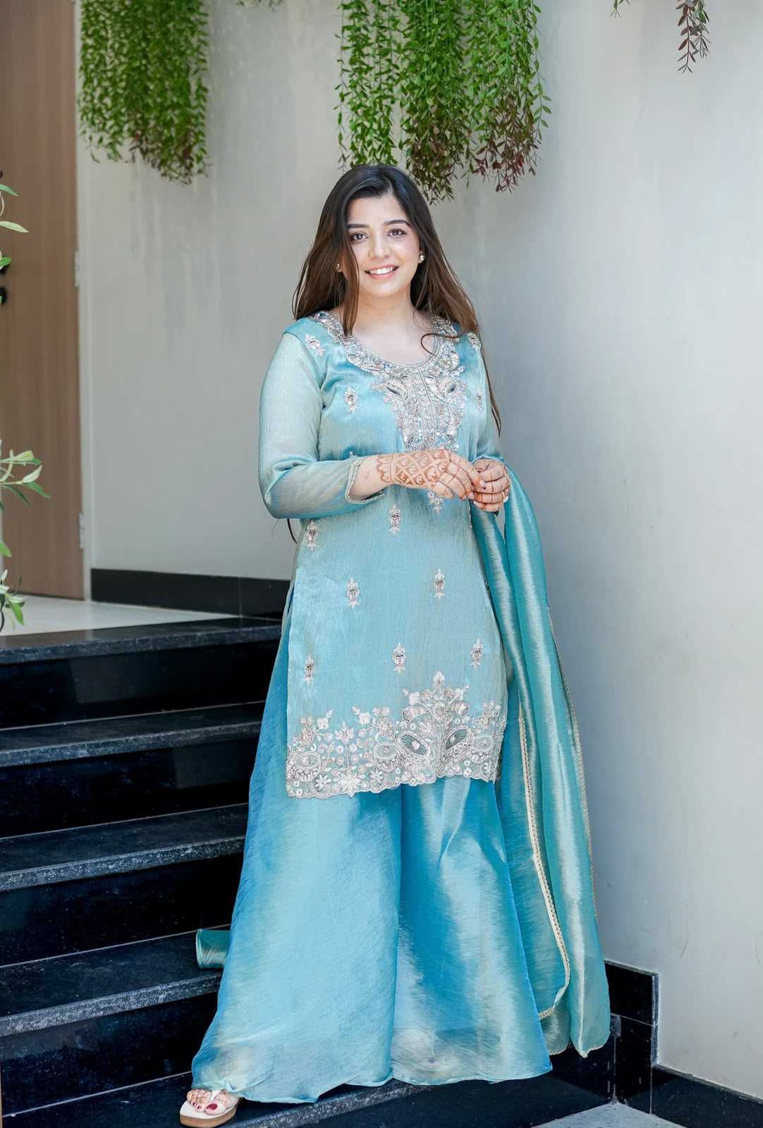 YNF Wholesale Pure Silk Embroidery Suits  | Surat Manufacturer