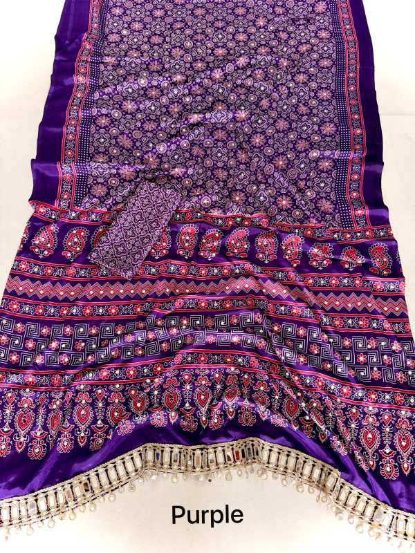 YNF Wholesale Satin Printed Sarees  | Surat Manufacturer