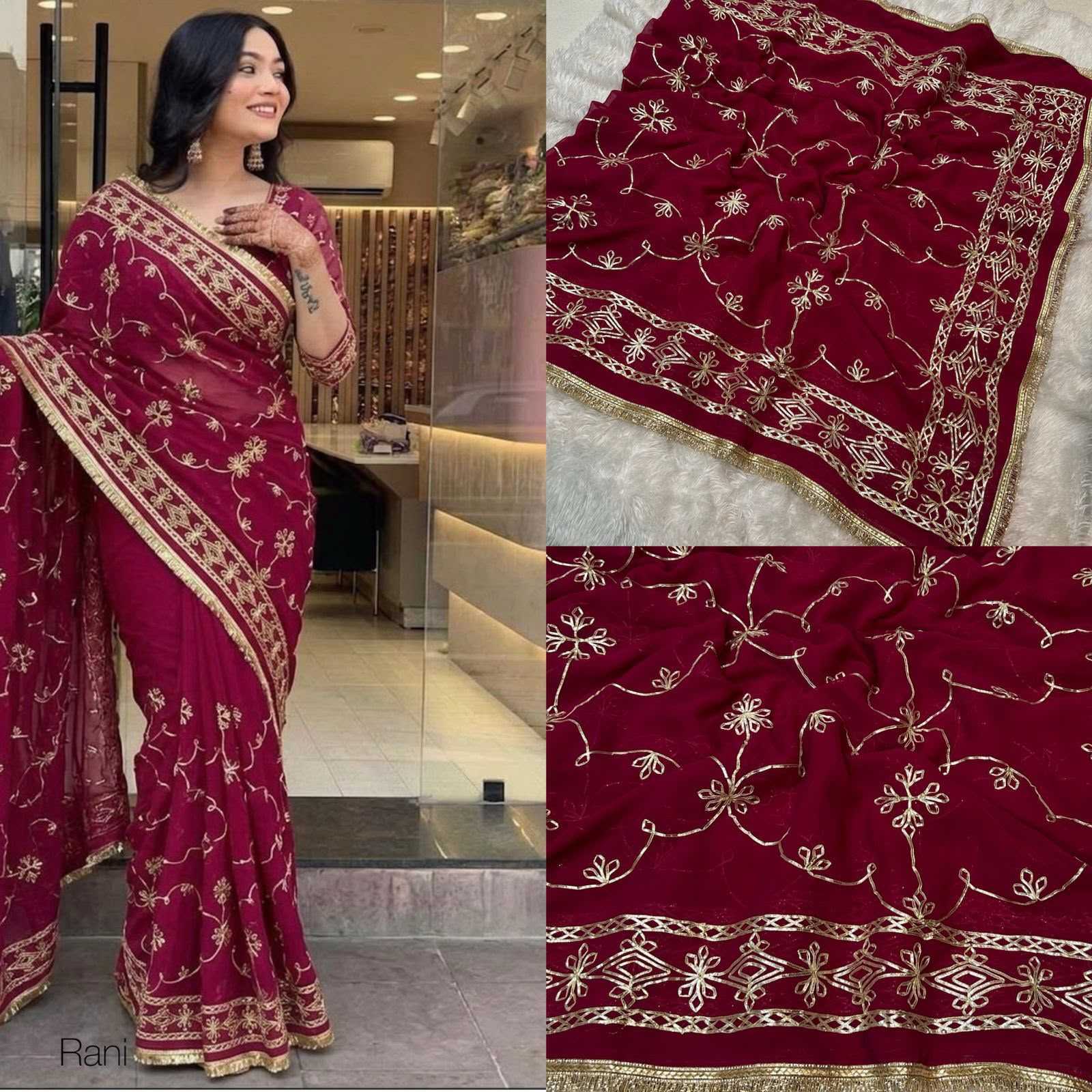 YNF Wholesale Georgette Designer Sarees KESH200 Arshita | Surat Manufacturer