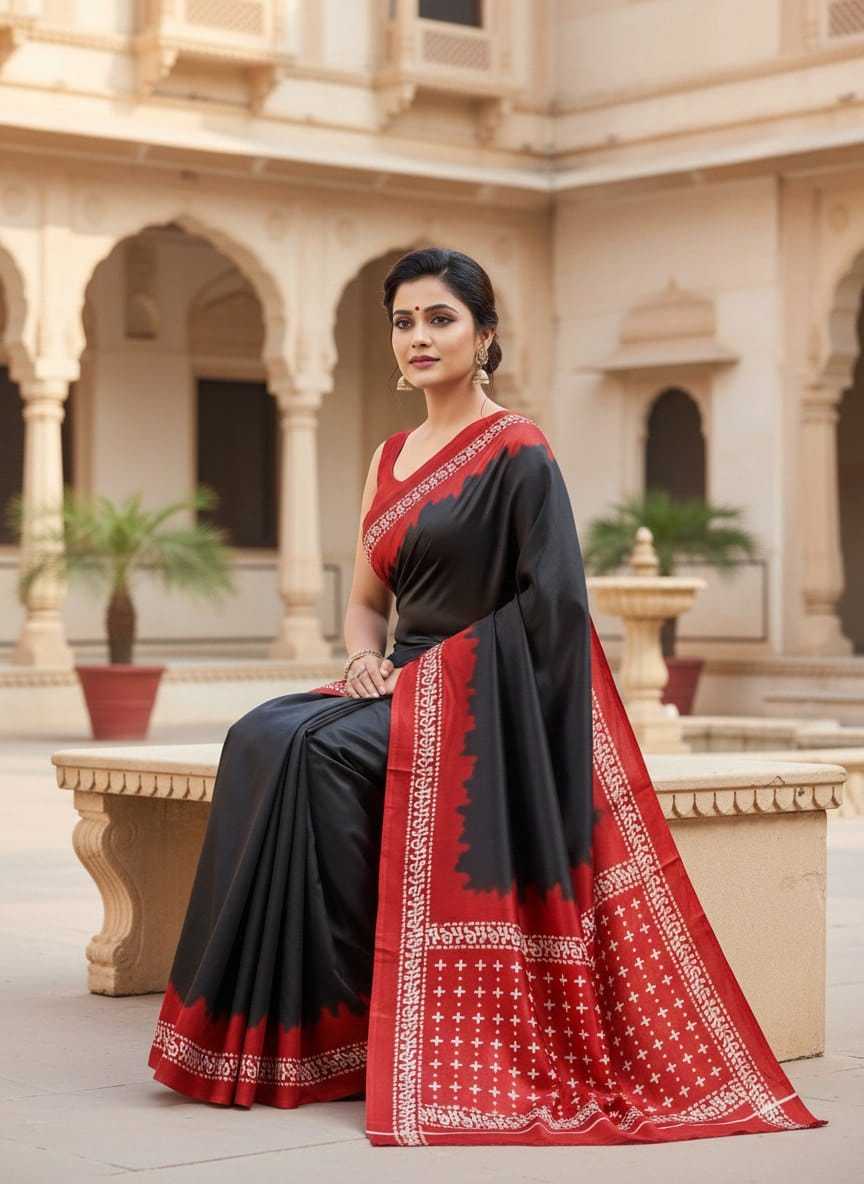 YNF Wholesale Crepe Silk Gajji Modal Sarees  | Surat Manufacturer