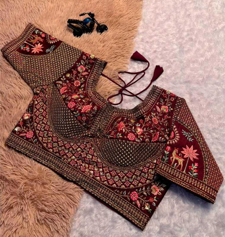 YNF Wholesale Silk Designer Blouse  | Surat Manufacturer