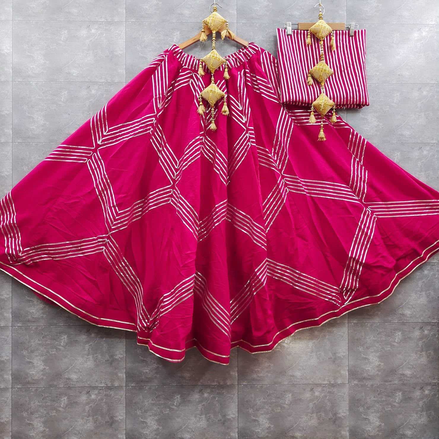 YNF Wholesale Heavy Roman Silk Fancy Lehenga  | Surat Manufacturer