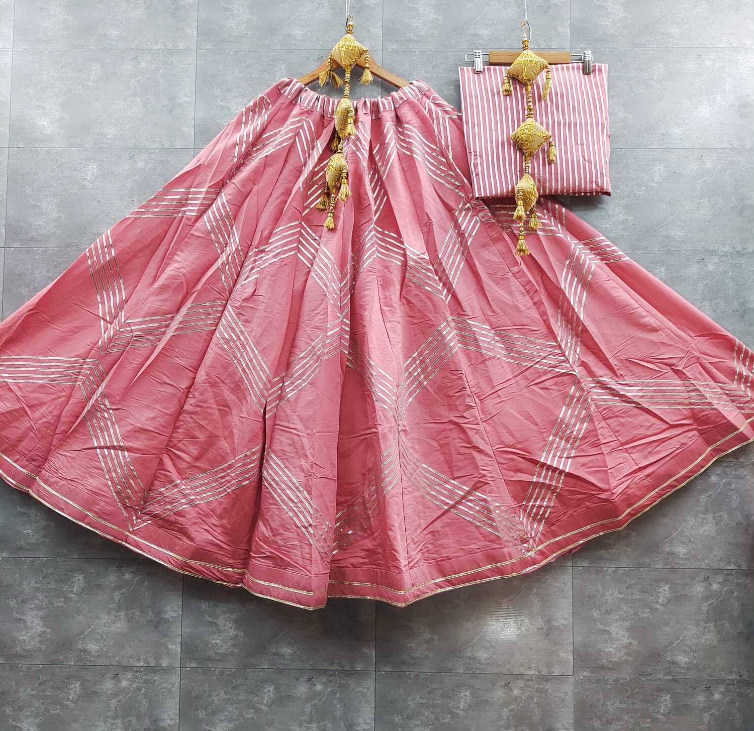YNF Wholesale Heavy Roman Silk Fancy Lehenga  | Surat Manufacturer