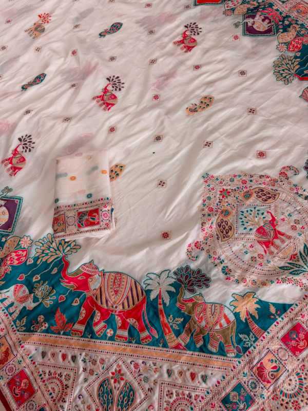 YNF Wholesale Silk Designer Sarees  | Surat Manufacturer