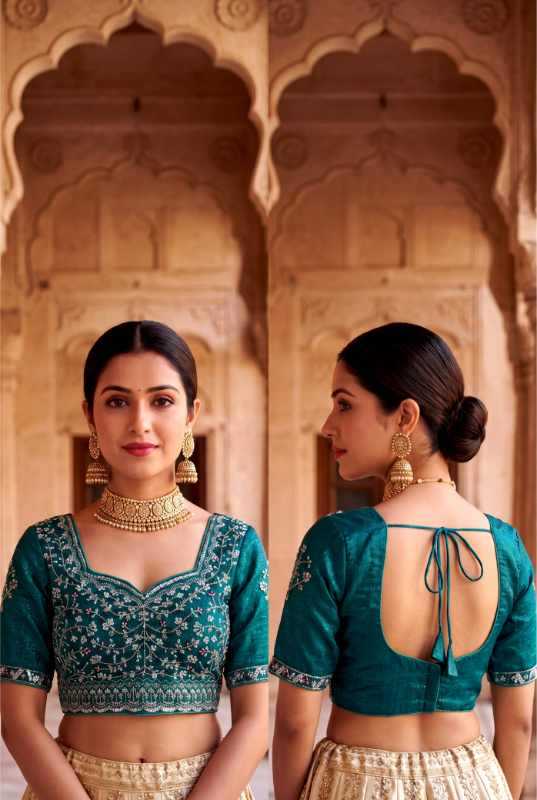 YNF Wholesale Silk Cotton Designer Blouse  | Surat Manufacturer