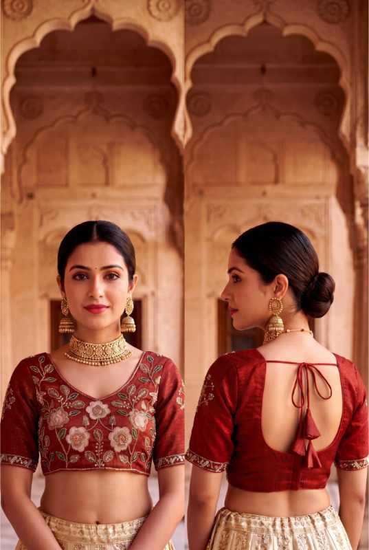 YNF Wholesale Silk Cotton Designer Blouse  | Surat Manufacturer