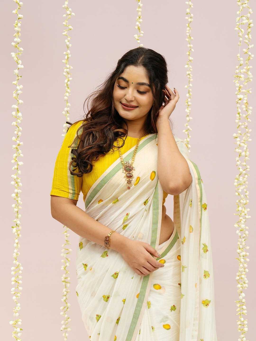 YNF Wholesale Linen Printed Sarees  | Surat Manufacturer
