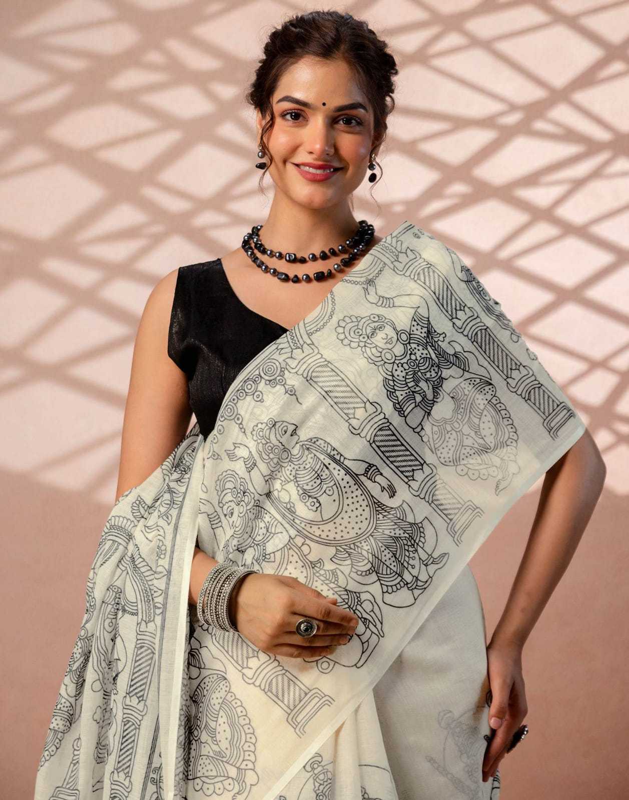 YNF Wholesale Cotton Printed Sarees  | Surat Manufacturer