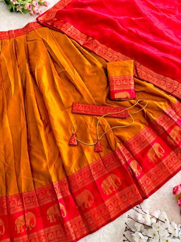 YNF Wholesale Jacquard Traditional Lehenga  | Surat Manufacturer