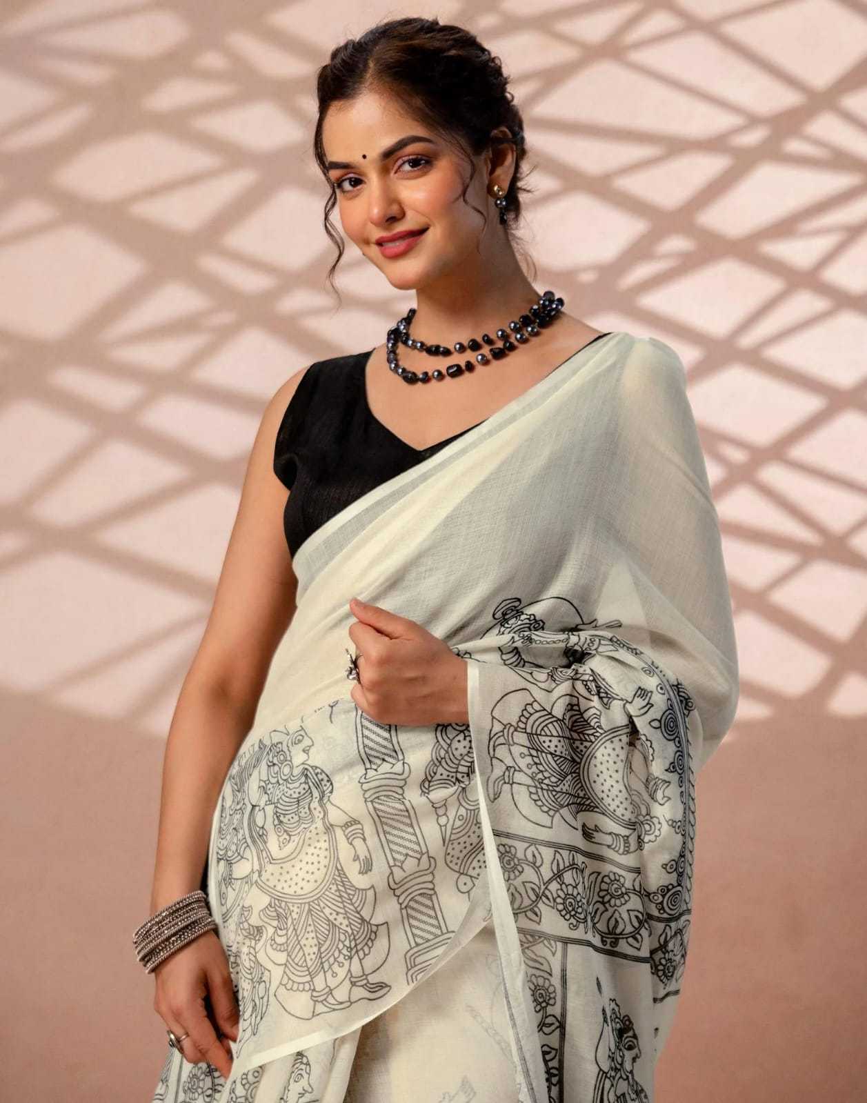 YNF Wholesale Linen Designer Sarees KESH200 Radha | Surat Manufacturer