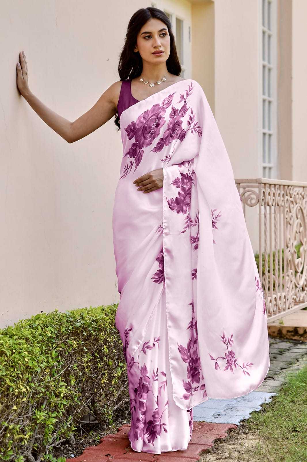 YNF Wholesale Crepe Silk Designer Sarees  | Surat Manufacturer