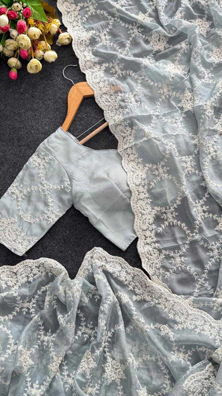 YNF Wholesale Organza Organza Sarees KESH203 999 | Surat Manufacturer