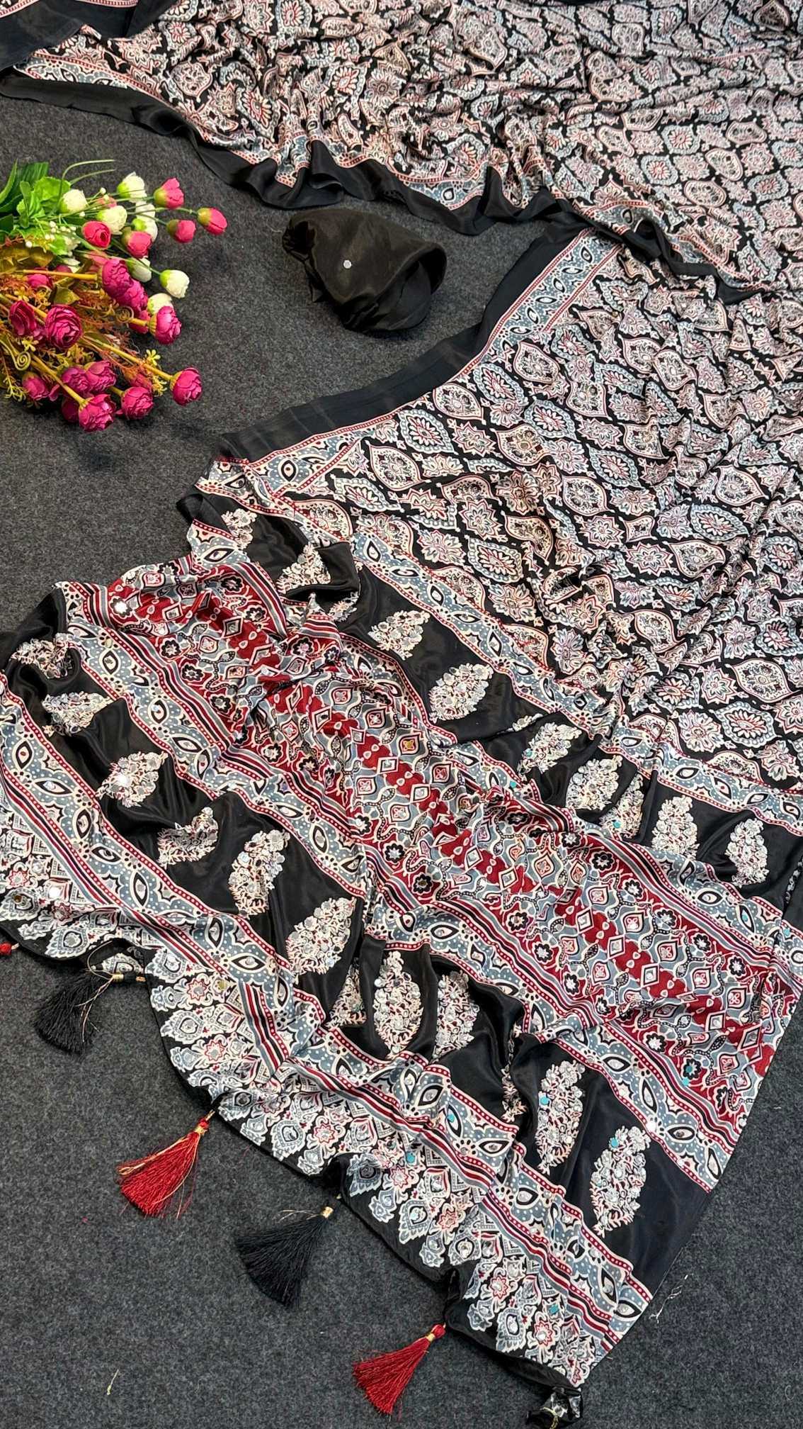 YNF Wholesale Satin Designer Sarees  | Surat Manufacturer