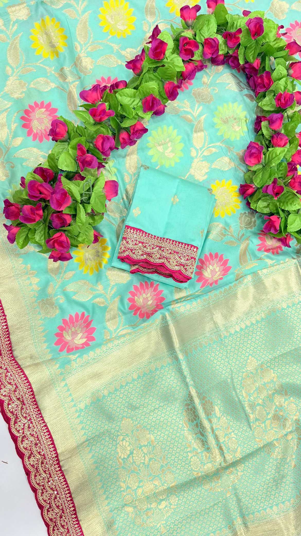 YNF Wholesale Nylon Designer Silk Sarees  | Surat Manufacturer