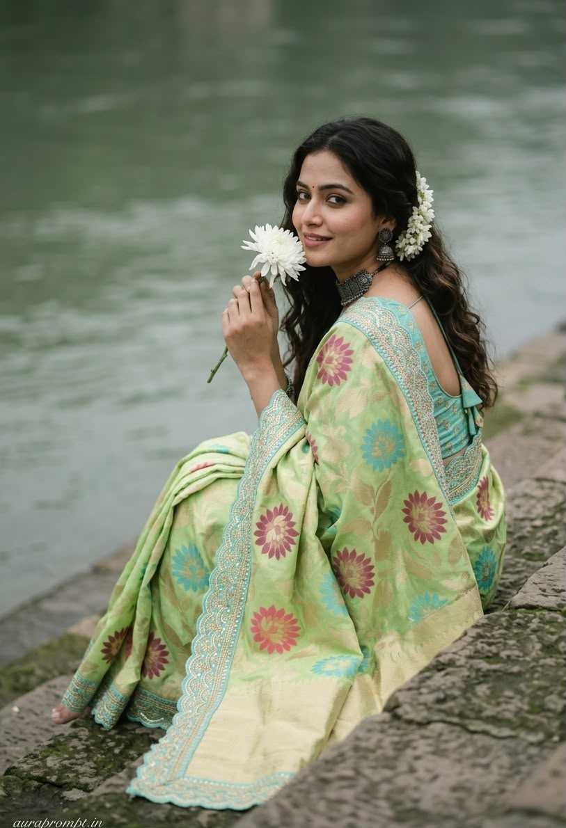 YNF Wholesale Nylon Designer Silk Sarees  | Surat Manufacturer
