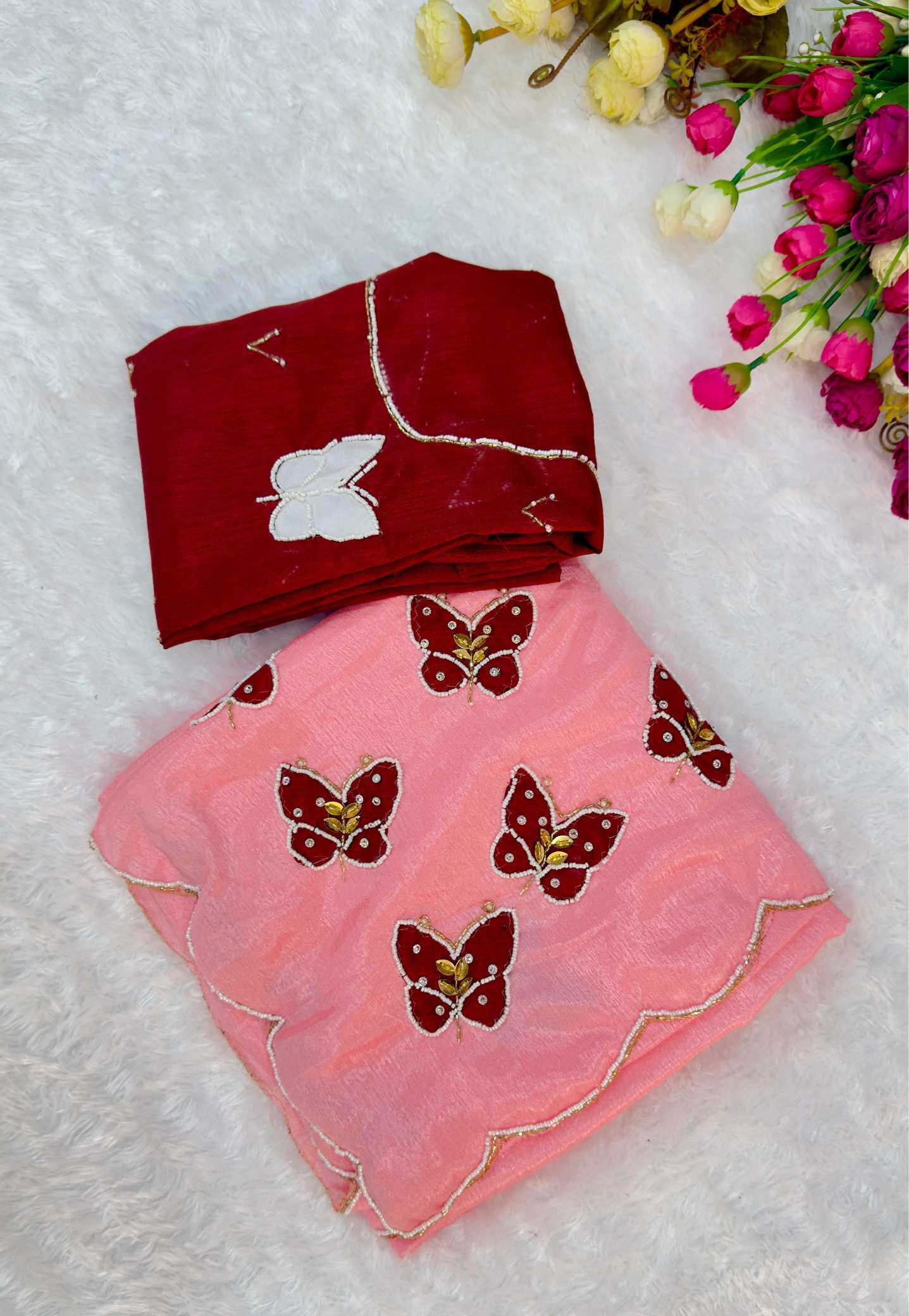 YNF Wholesale Chiffon Designer Sarees  | Surat Manufacturer