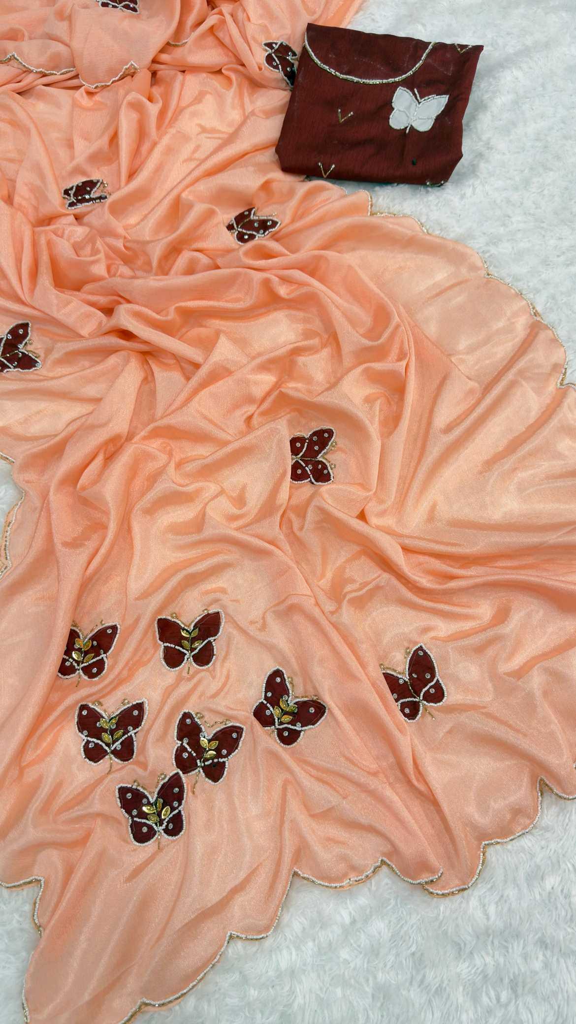 YNF Wholesale Chiffon Designer Sarees  | Surat Manufacturer