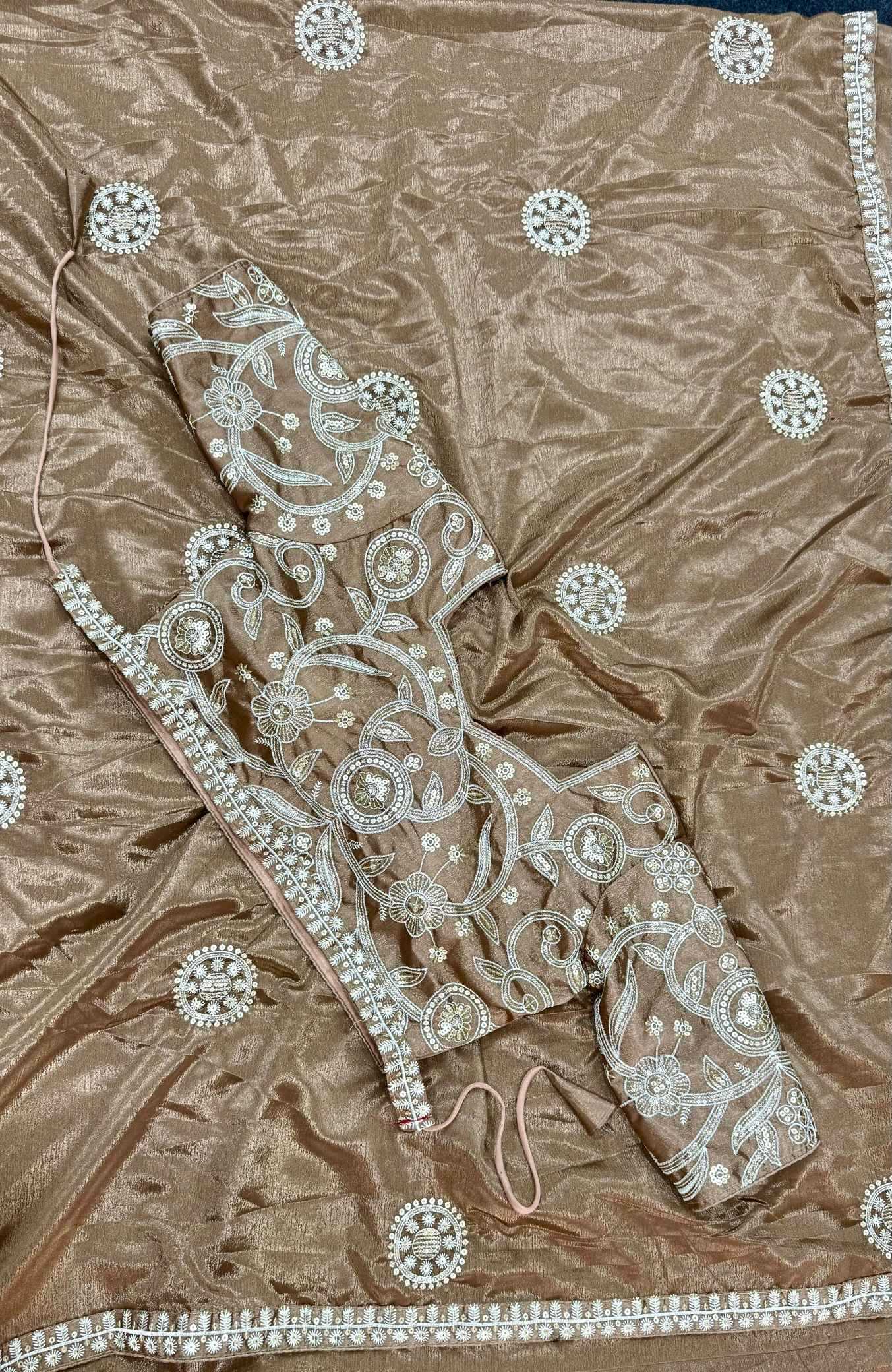 YNF Wholesale Chinon Silk Designer Silk Sarees  | Surat Manufacturer