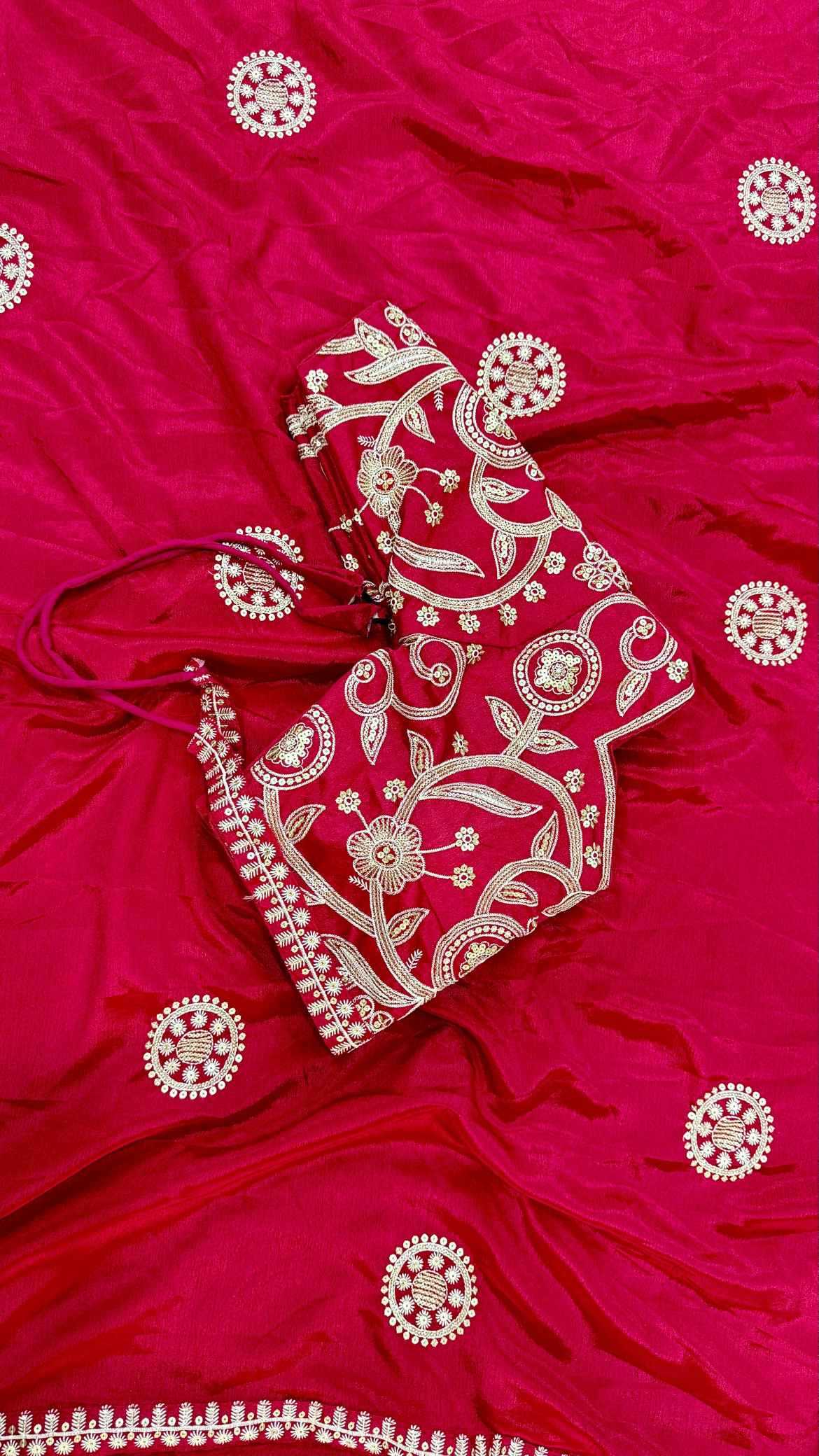 YNF Wholesale Chinon Silk Designer Silk Sarees  | Surat Manufacturer