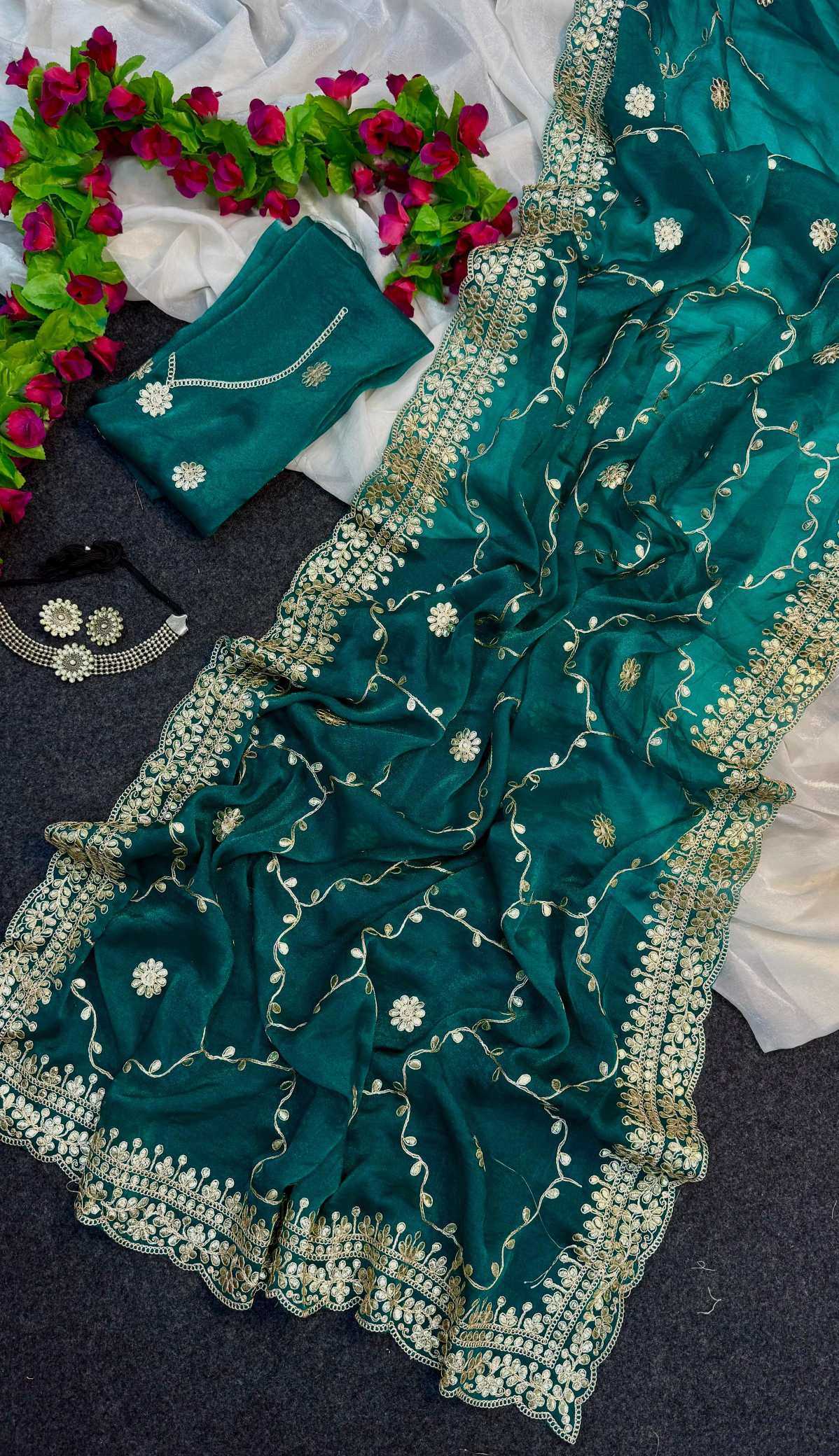 YNF Wholesale Satin Designer Sarees  | Surat Manufacturer