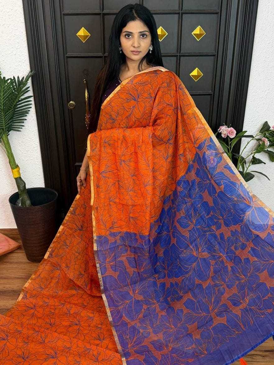 YNF Wholesale Cotton Printed Sarees KESH207 Krishnavi | Surat Manufacturer