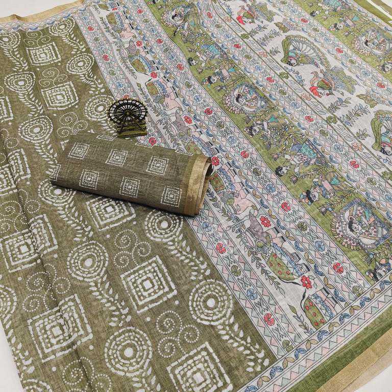 YNF Wholesale Cotton Printed Sarees KESH207 Mahvisha | Surat Manufacturer