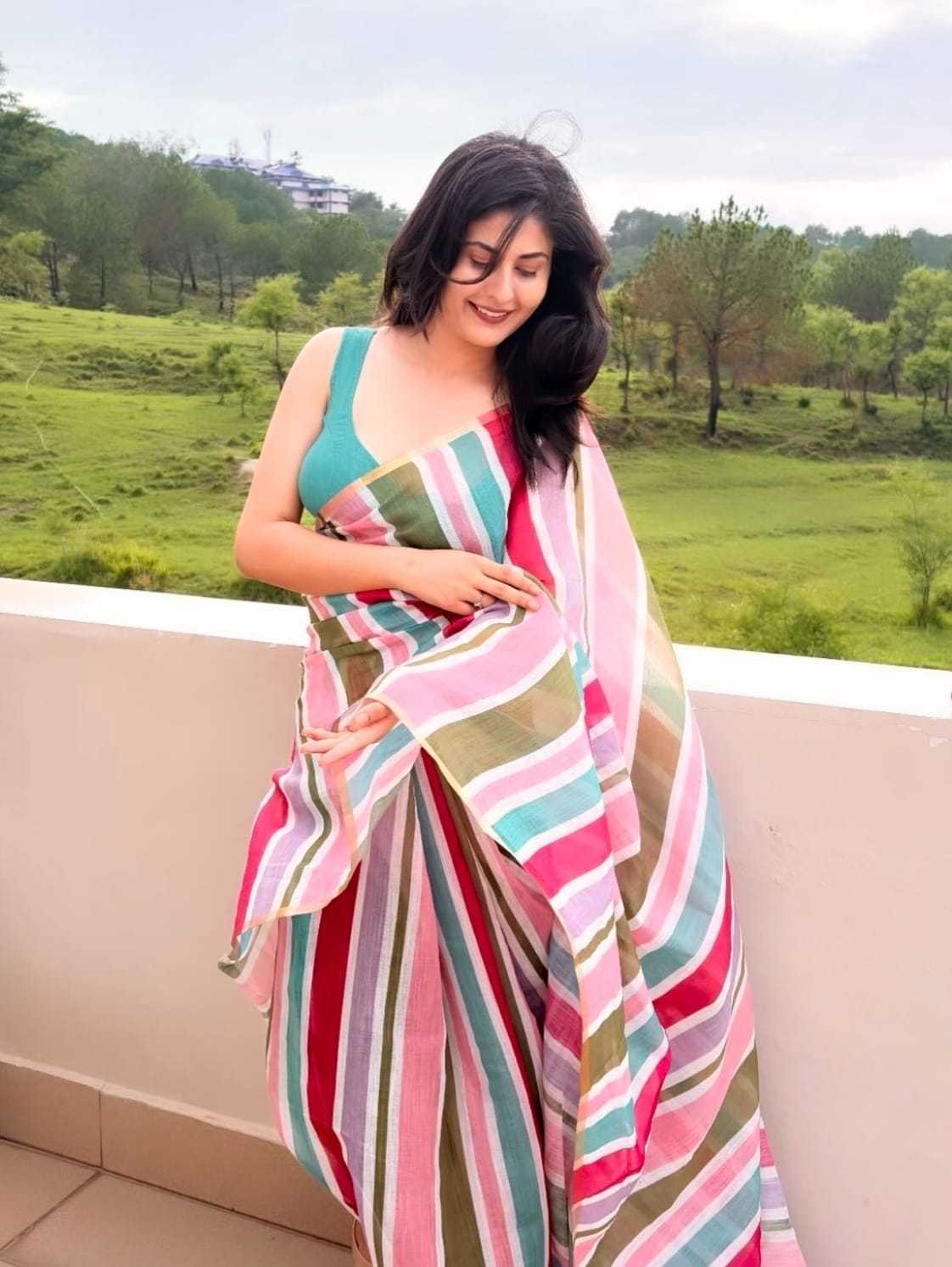 YNF Wholesale Cotton Printed Sarees KESH207 Navrisha | Surat Manufacturer
