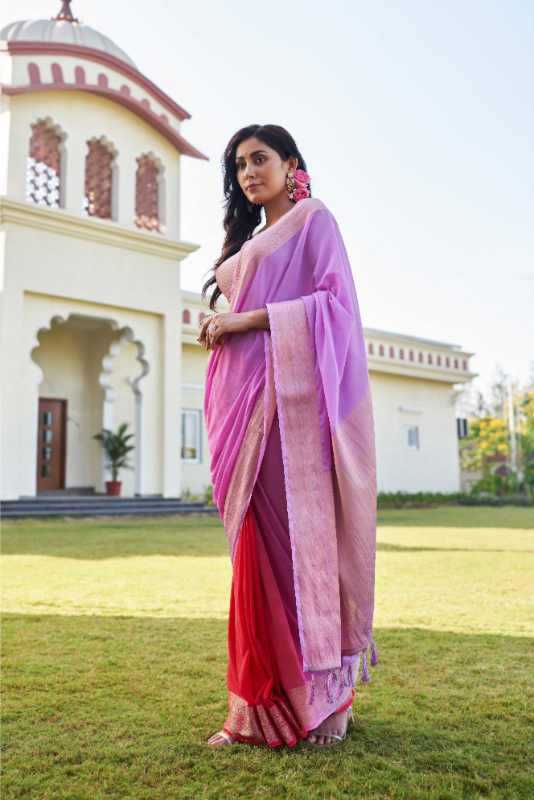 YNF Wholesale Georgette Georgette Sarees KESH208 ISHANI | Surat Manufacturer