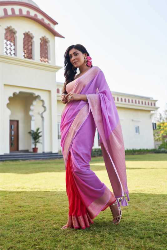 YNF Wholesale Georgette Georgette Sarees KESH208 ISHANI | Surat Manufacturer