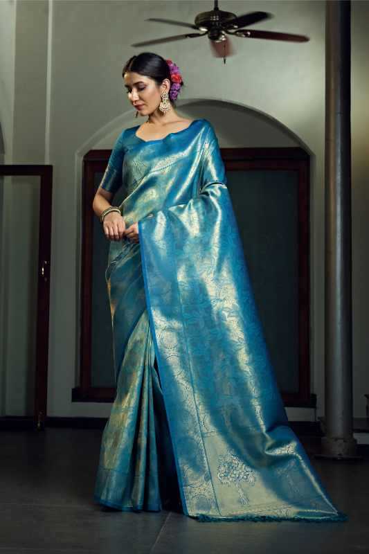 YNF Wholesale Soft Silk Butta Sarees KESH208 Kasuba | Surat Manufacturer