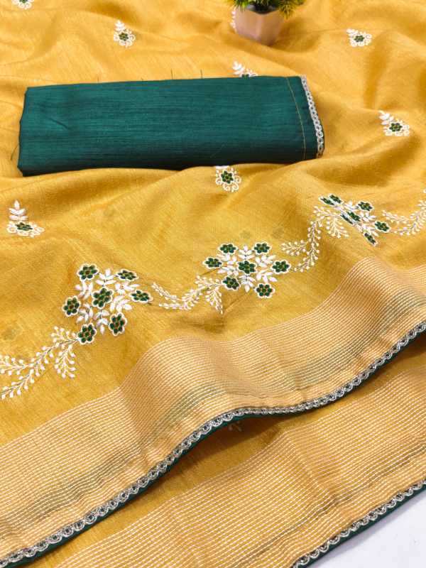 YNF Wholesale Cotton Party Wear Sarees KESH208 RUTVI | Surat Manufacturer