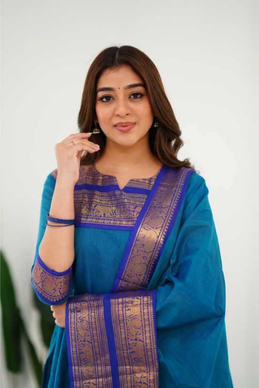 YNF Wholesale Cotton Festive Kurtis KESH209 MEERA | Surat Manufacturer