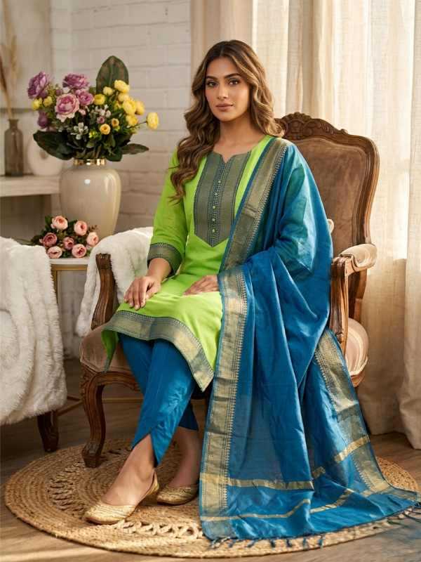 YNF Wholesale Cotton Party Wear Kurtis KESH209 SUMMER | Surat Manufacturer