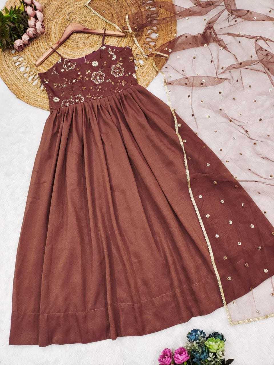 YNF Wholesale Fancy Embroidery Gowns KESH210 147 | Surat Manufacturer