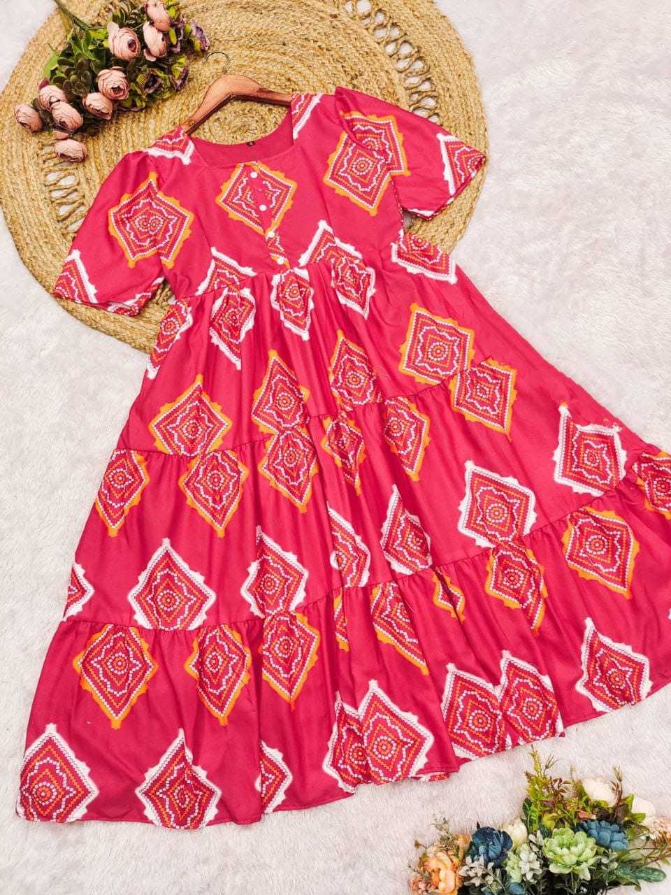 YNF Wholesale Cotton Party Gowns KESH210 170 | Surat Manufacturer