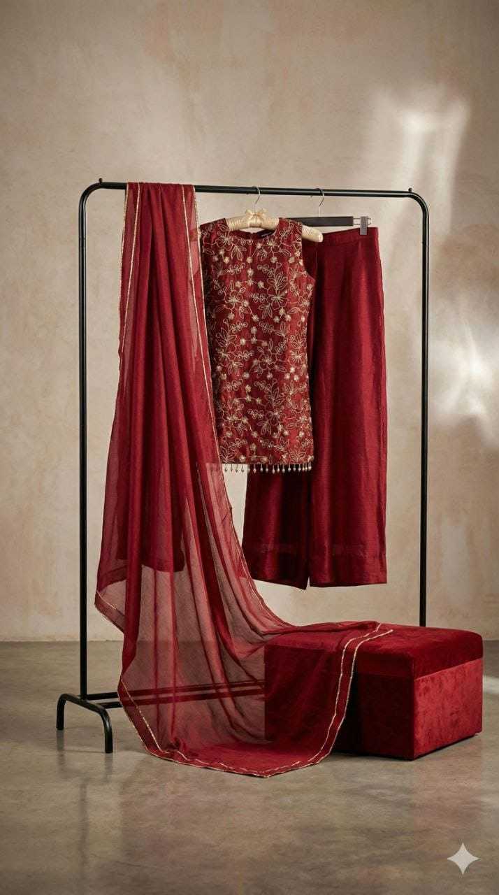 YNF Wholesale Chinon Silk Sharara Salwar Suits  | Surat Manufacturer