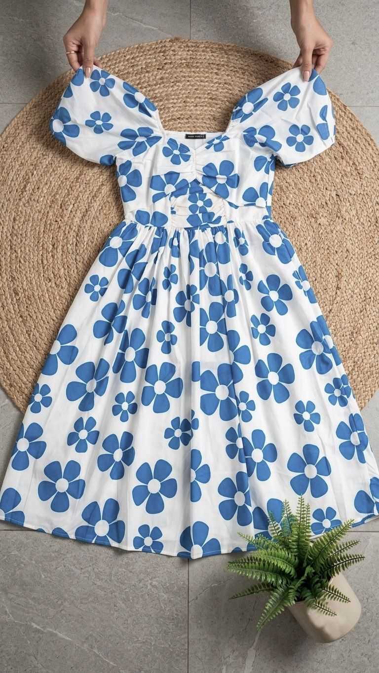 YNF Wholesale Cotton Printed Gowns  | Surat Manufacturer