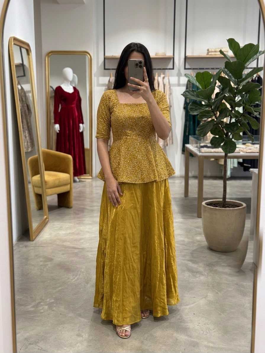 YNF Wholesale Space Silk Party Wear Kurtis KESH210 ABAN | Surat Manufacturer