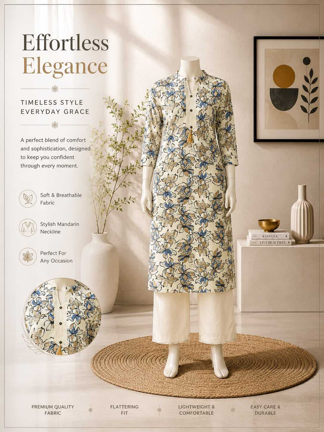 YNF Wholesale Khadi Cotton Co-ord Set KESH210 Bott | Surat Manufacturer