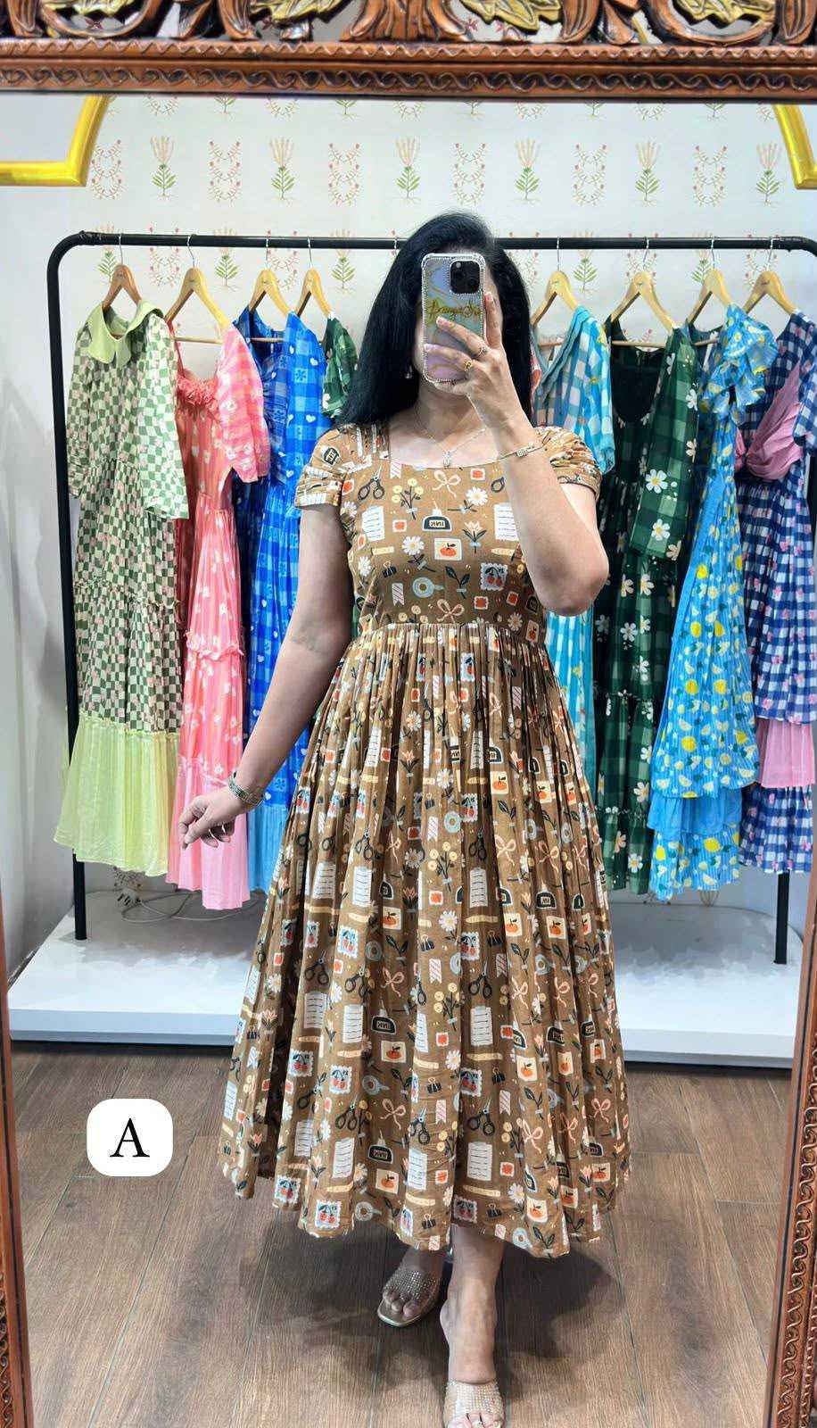 YNF Wholesale Chanderi Cotton Designer Dresses KESH210 Deri | Surat Manufacturer